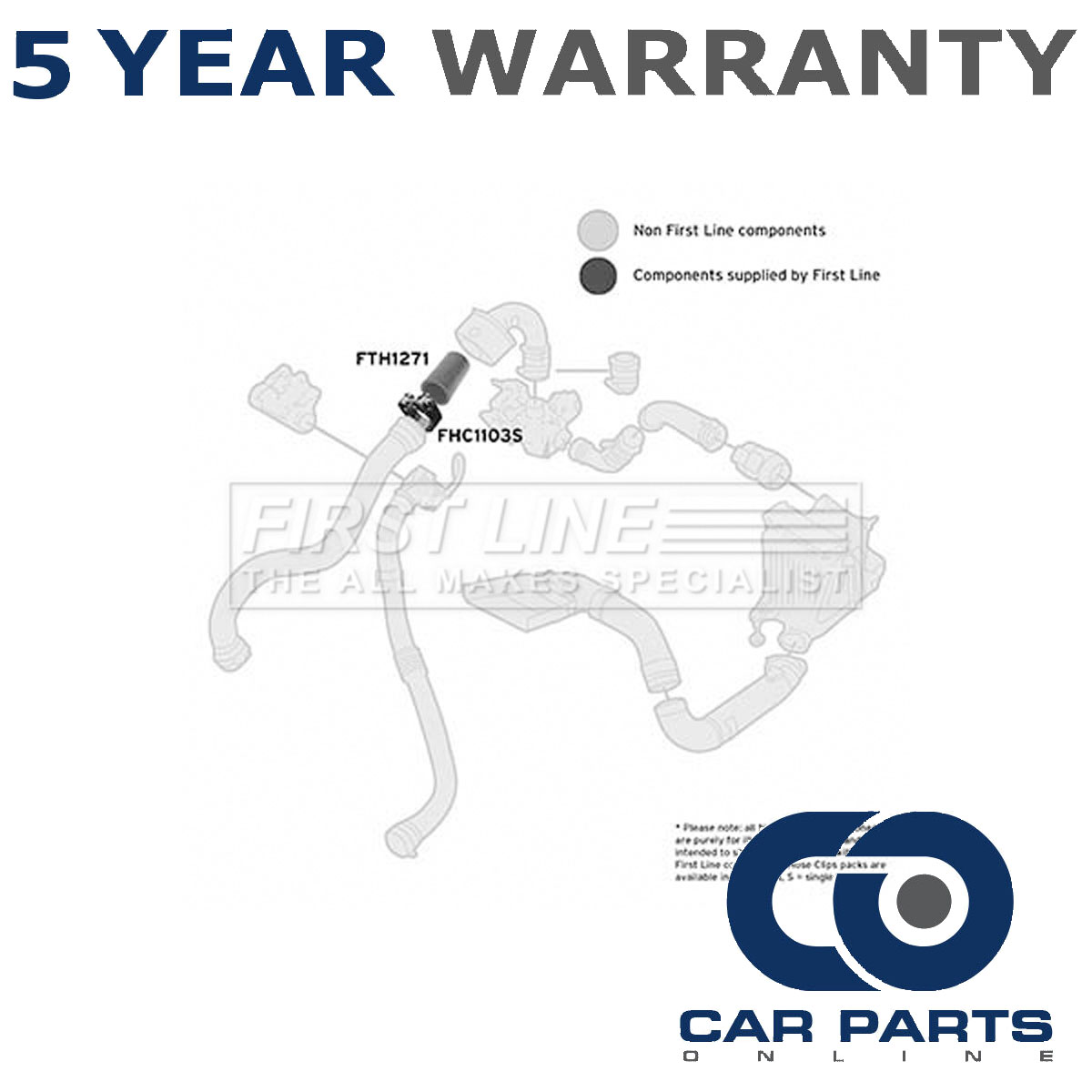 Turbo Hose CPO Fits Renault Megane 2002-2010 Scenic 2003-2008 1.5 dCi #2