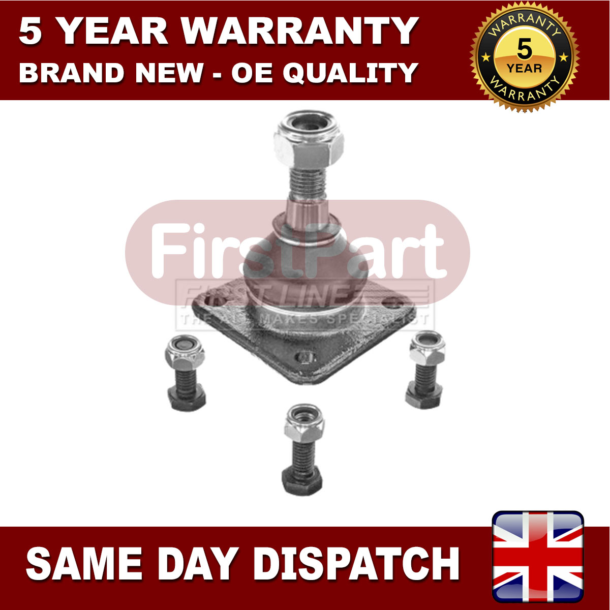 Fits Lada Riva 1981-2012 Niva 1976-2000 FirstPart Front Lower Outer ...