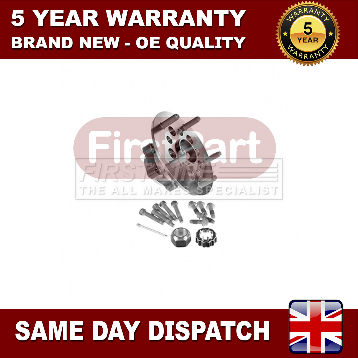 Fits Transit Custom 2.0 D 2.2 dCi FirstPart Front Wheel Bearing Kit ...