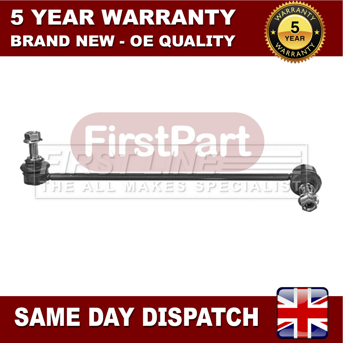 Fits BMW X3 2010-2017 2.0 D 3.0 FirstPart Front Right Stabiliser Link - Picture 1 of 6