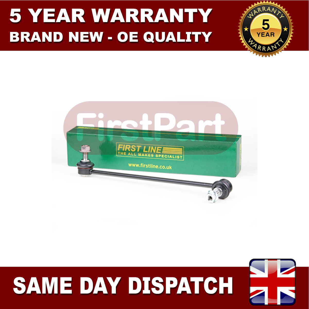 Fits BMW X3 2010-2017 2.0 D 3.0 FirstPart Front Right Stabiliser Link - Picture 2 of 6