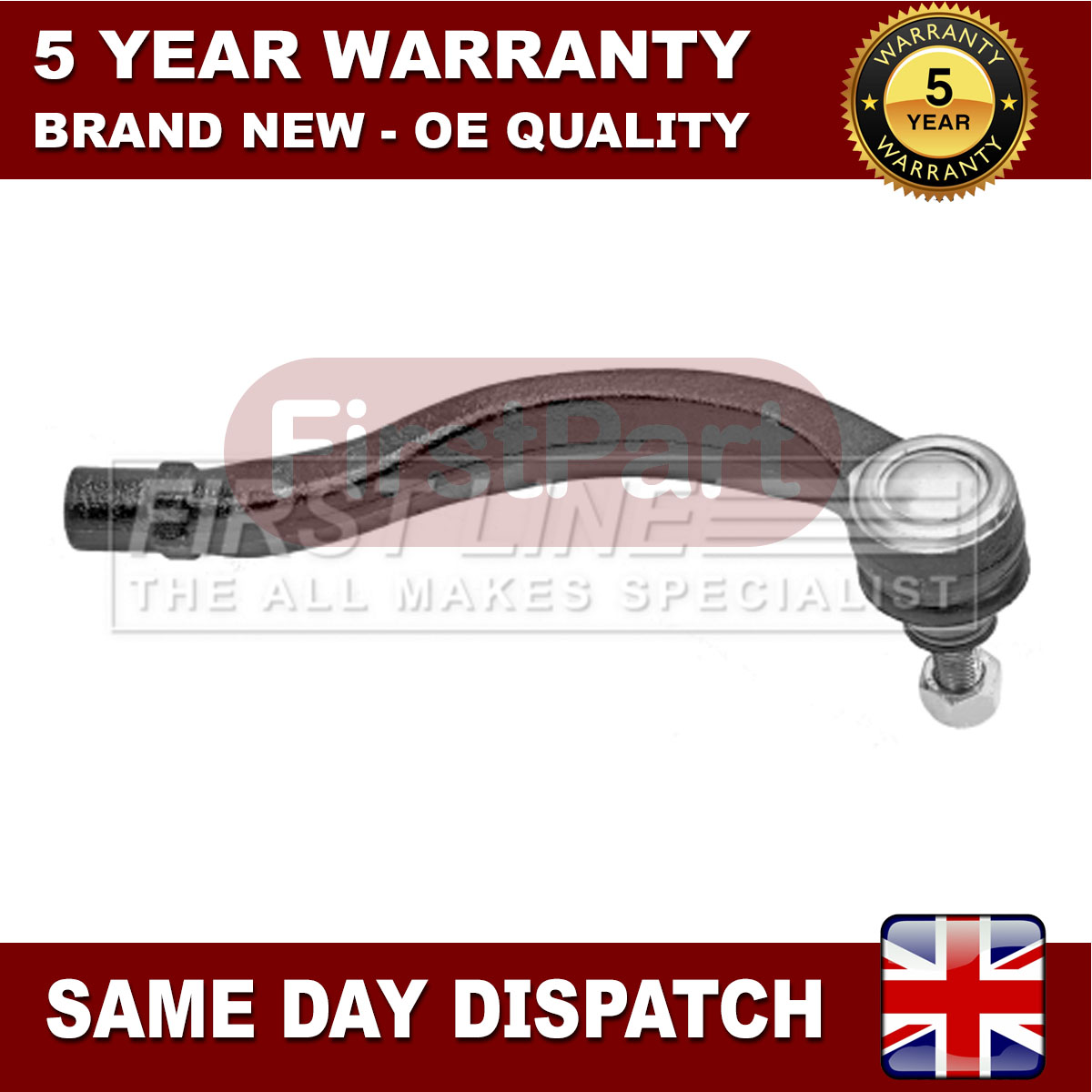 Fits Citroen C5 2005- Peugeot 508 2010-2018 FirstPart Tie Rod End #3 ...