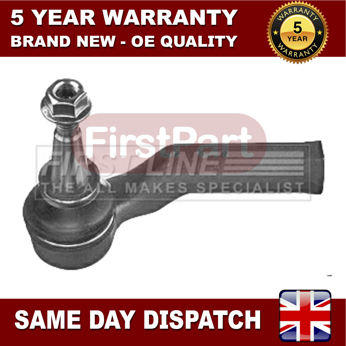 Fits Volvo V40 2012- 1.6 D TDi 2.0 2.5 FirstPart Tie Rod End #1 ...