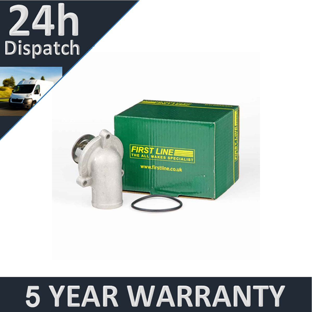 Fits Mercedes C-Class E-Class 2.0 2.2 2.3 2.6 Purevue Thermostat Coolant - Picture 2 of 6