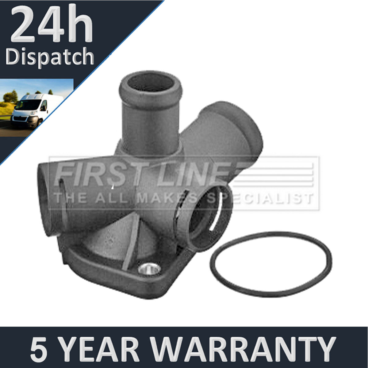 Fits VW Passat 1996-2000 Audi A4 1994-2001 1.6 Purevue Coolant Flange #1