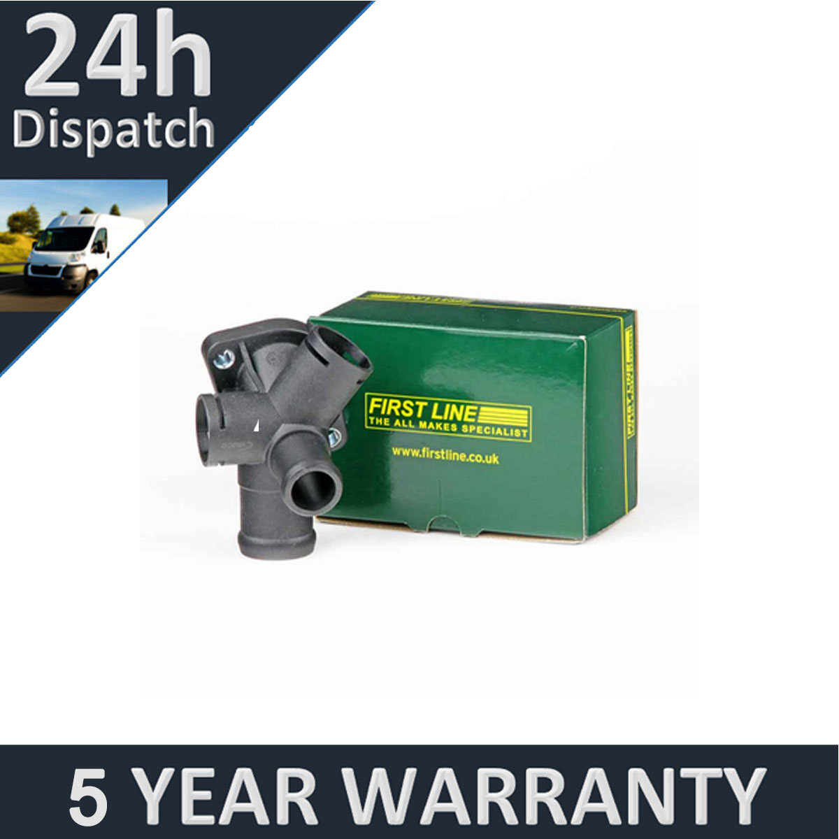 Fits VW Passat 1996-2000 Audi A4 1994-2001 1.6 Purevue Coolant Flange #1