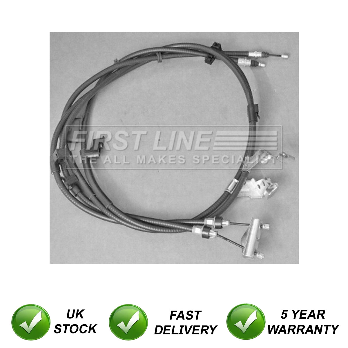 Hand Brake Cable Rear SJR Fits Ford Kuga 2013-2016 1.5 1.6 2.0 dCi ...