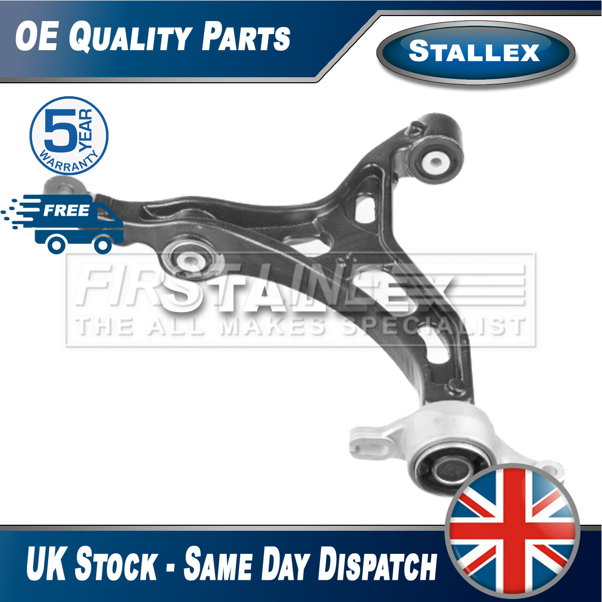 Fits Jeep Grand Cherokee 2010- Track Control Arm Front Left Lower ...