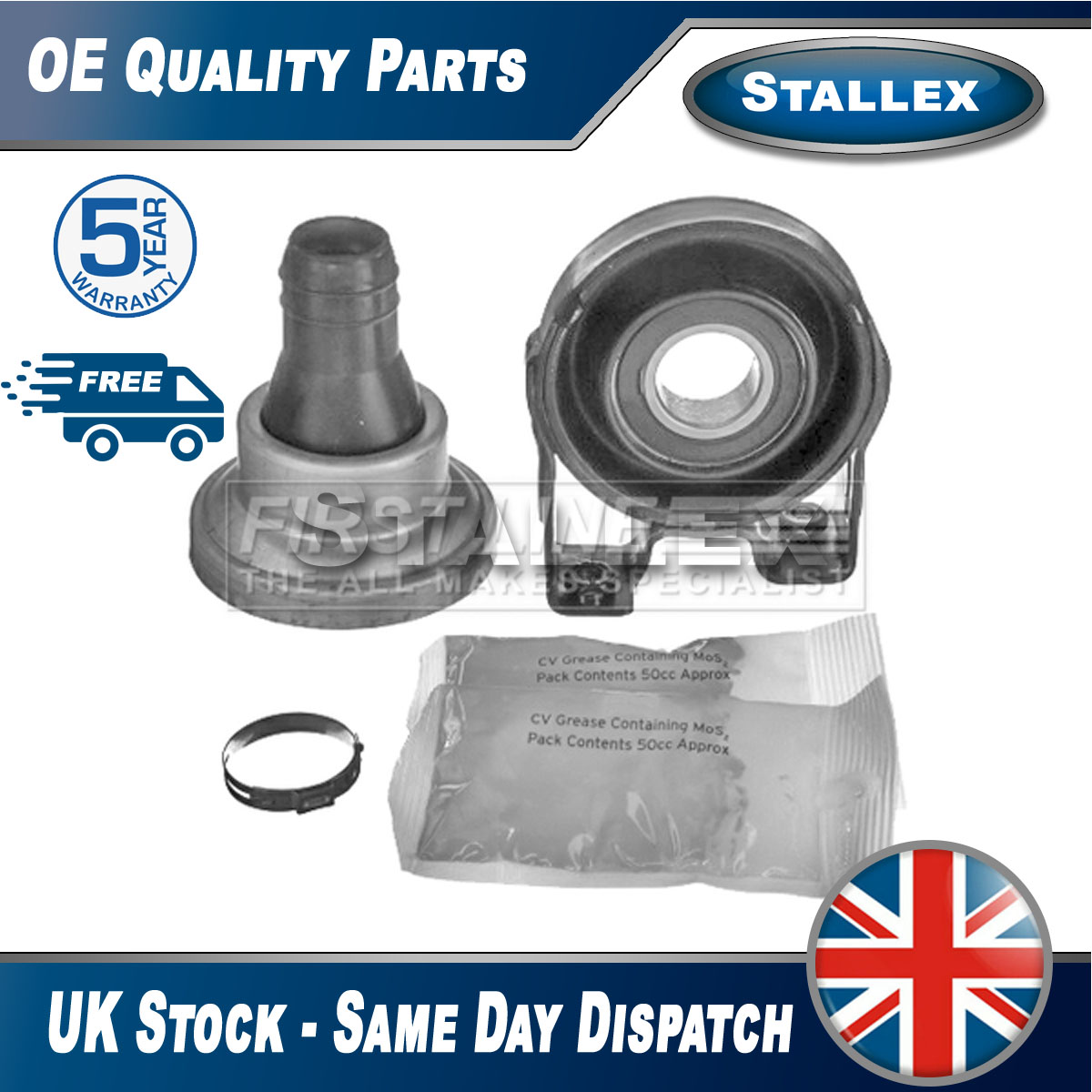 Propshaft Centre Support Bearing Mount For VW Touareg (2003-2010 Models) - Replacement Part