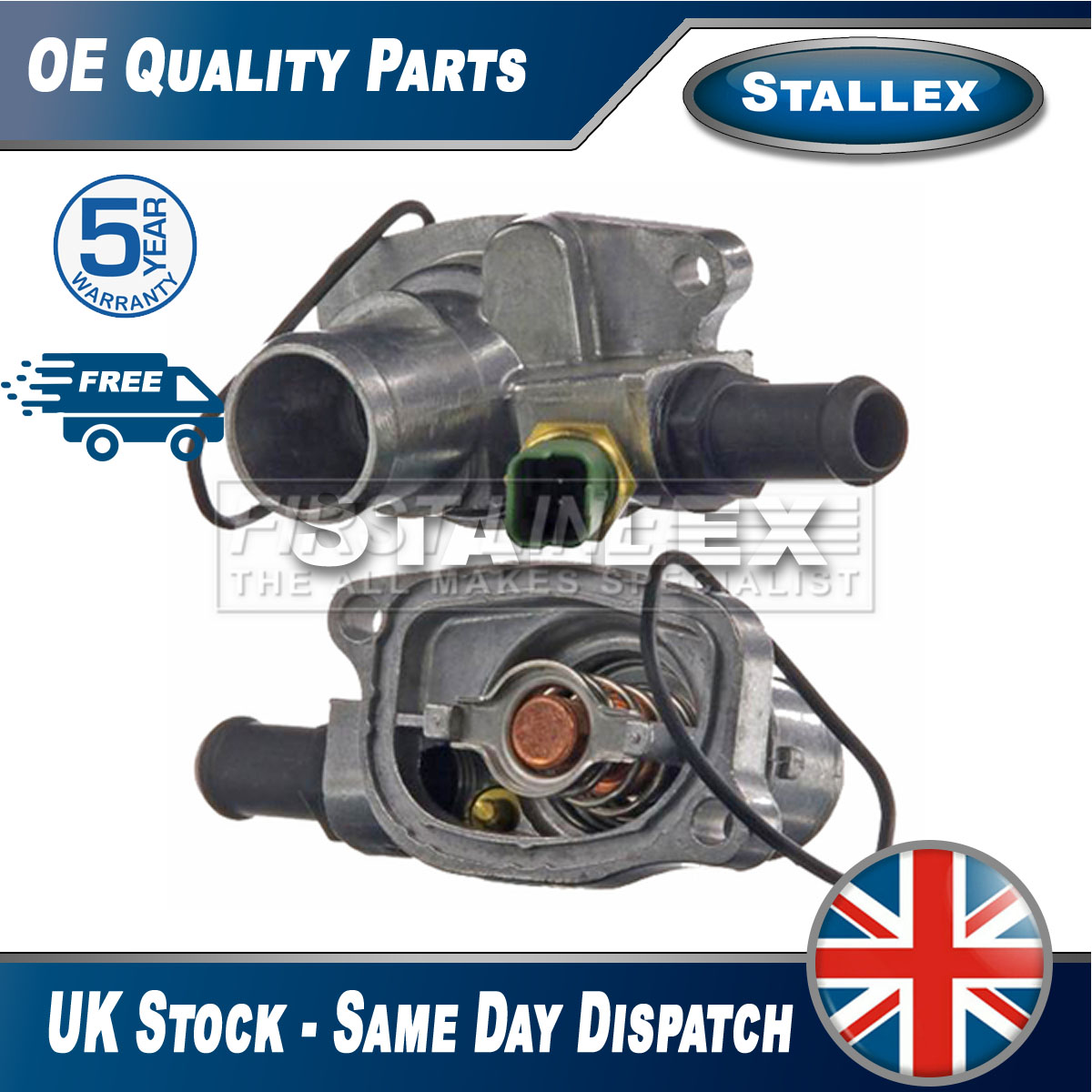 Joint Corps Thermostat Eau 71732862 Pour Fiat 500 Idea Panda 2 II Palio Punto Fl Doblo Lancia Musa Ypsilon