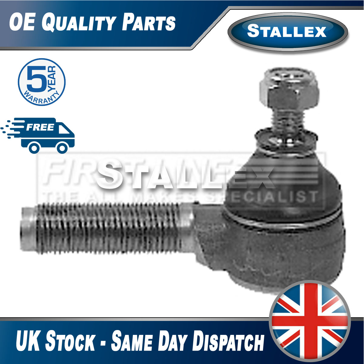 Fits LDV Pilot 1996-2005 1.7 1.8 D 1.9 2.0 Tie Rod End Stallex #1 ...