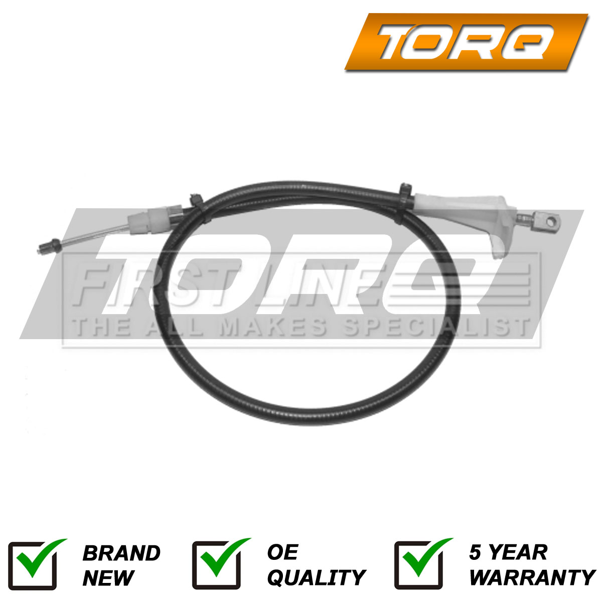 Hand Brake Cable Rear Right Torq Fits Mercedes C-Class 2000-2008 CLK 2002-2010