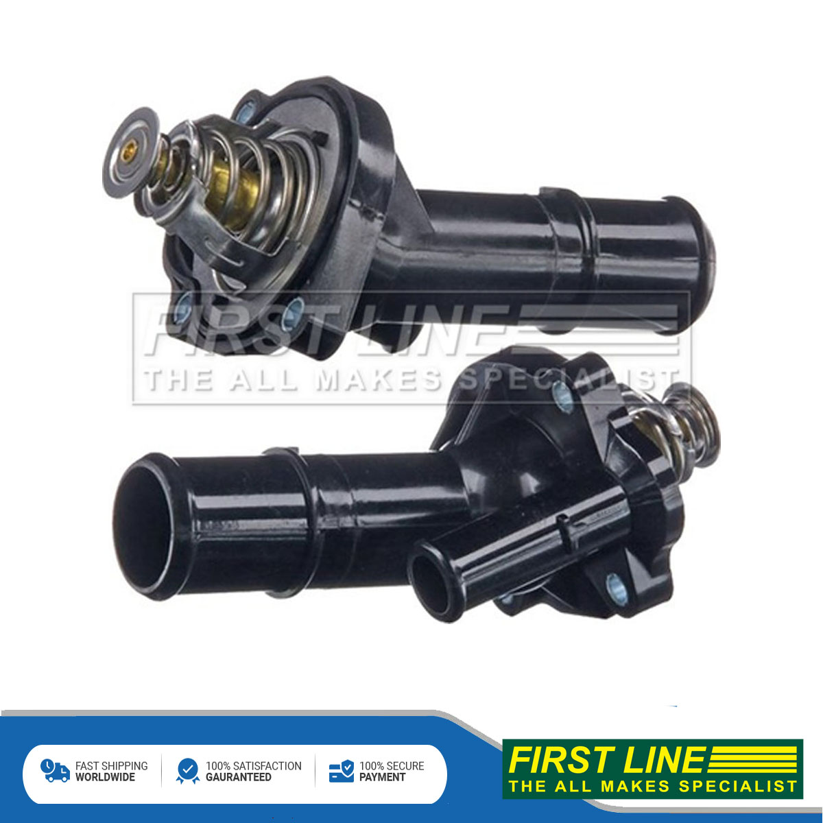 Fits Focus C-Max Fiesta Mondeo V50 S40 5 Thermostat Coolant First Line ...