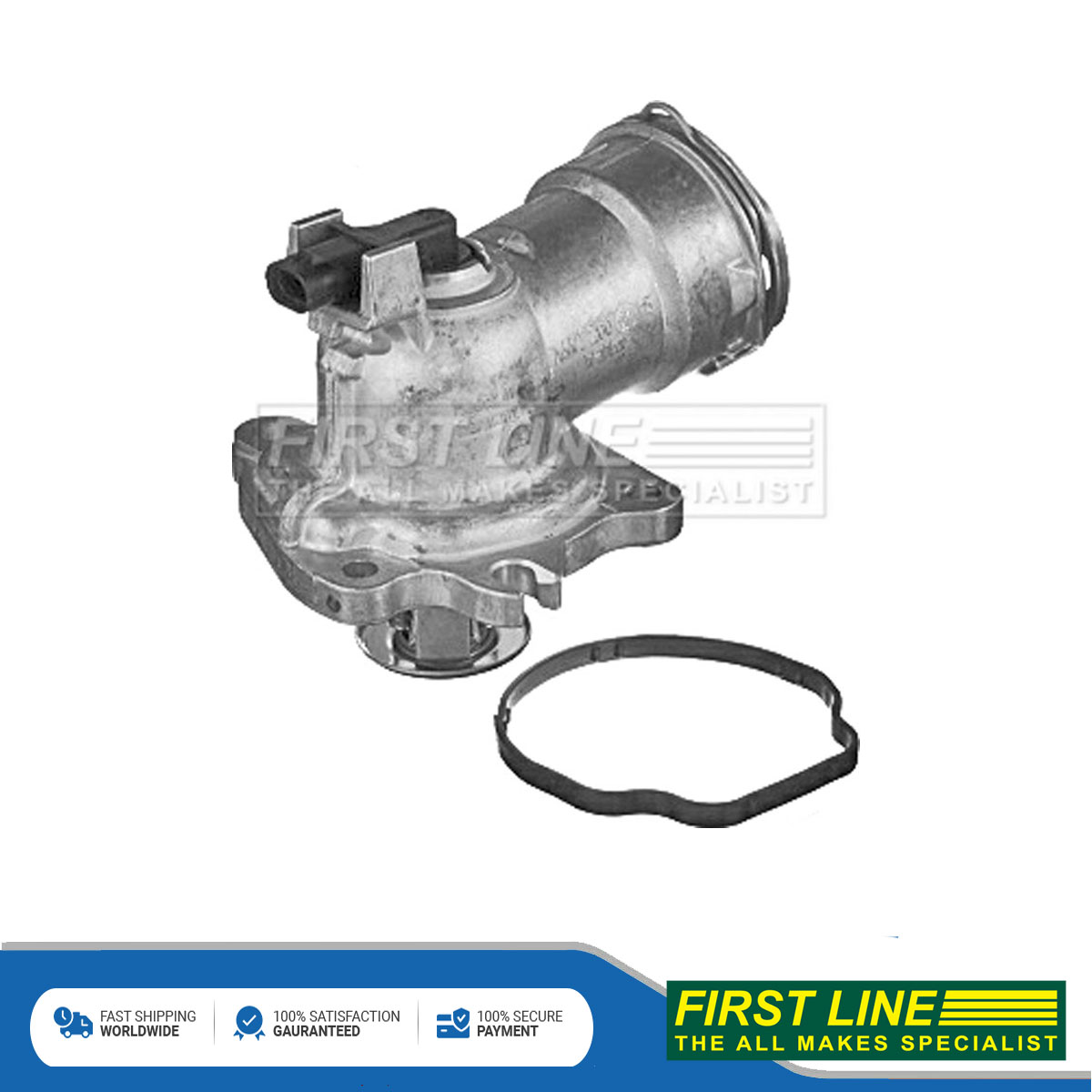 Fits Mercedes CLS S-Class E-Class C-Class Thermostat Coolant First Line ...