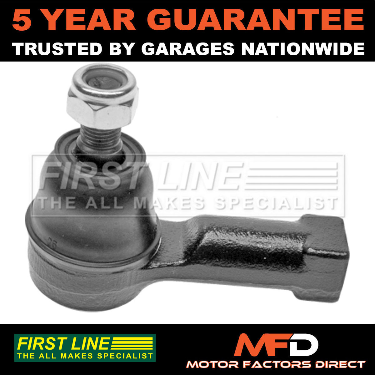 Fits Mitsubishi Outlander 2006-2012 Lancer 2008- First Line Tie Rod End ...