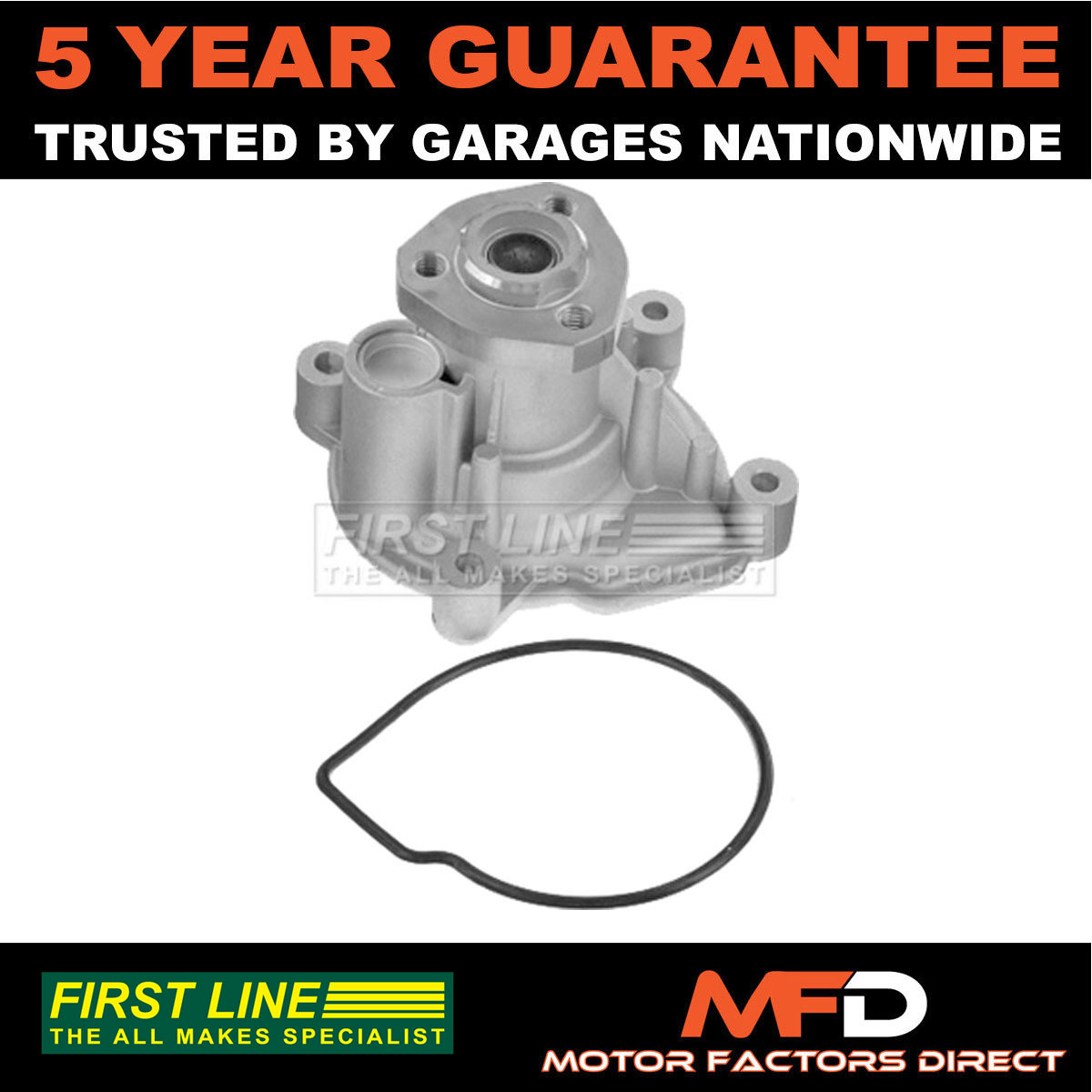 Fits VW Golf Polo Skoda Fabia Octavia 1.4 1.6 First Line Water Pump #1 ...