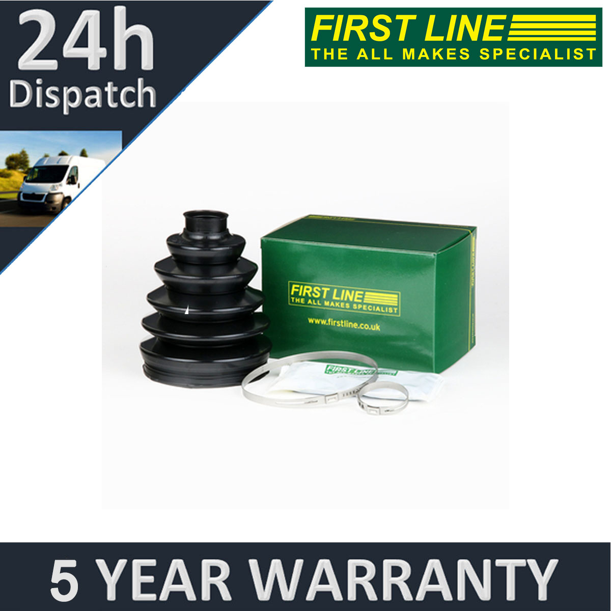 Fits Crafter Sprinter First Line Front Rear Inner Outer CV Joint Boot ...