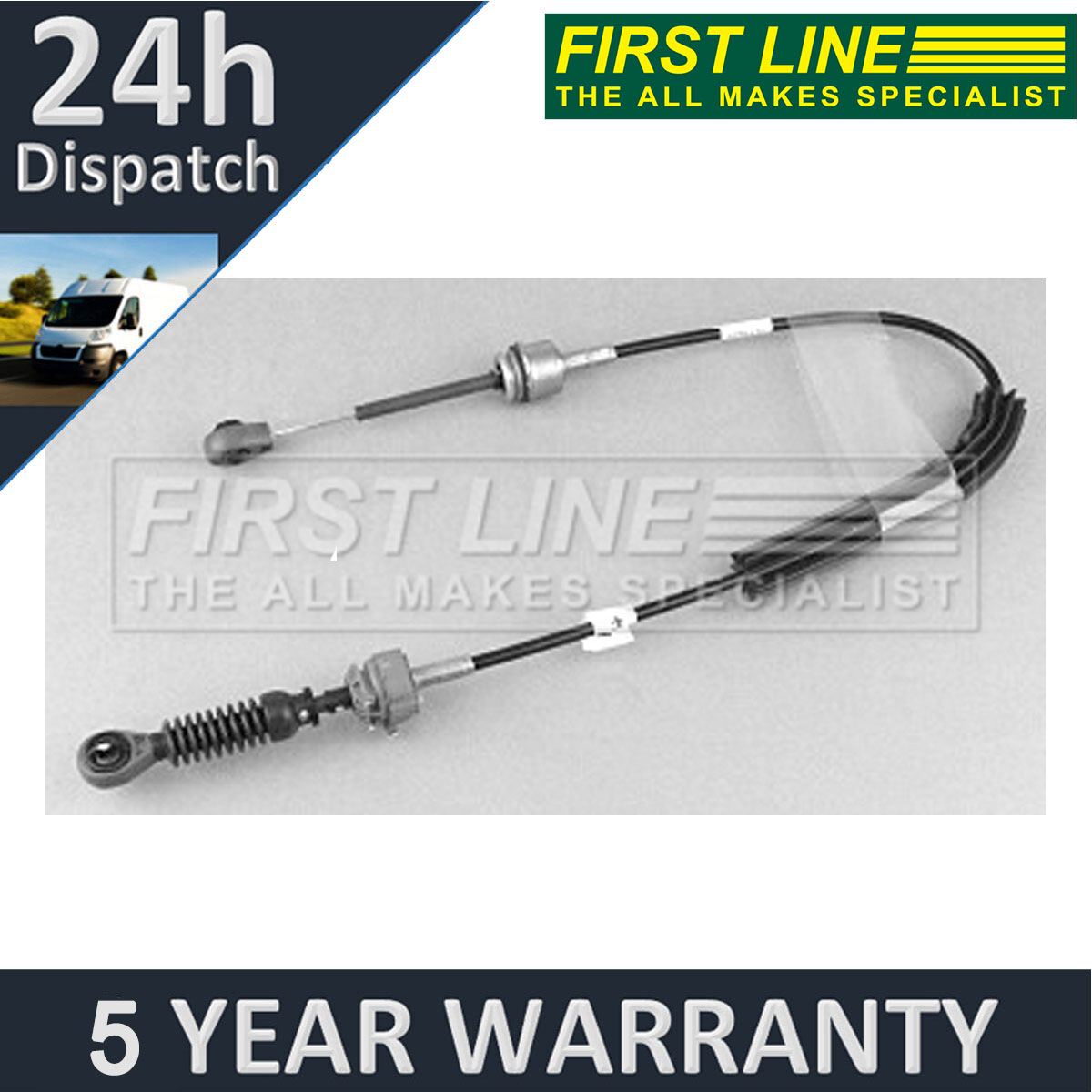 Fits Renault Megane 1.4 1.5 dCi 1.6 First Line Gear Selector Cable #2 - Picture 1 of 4