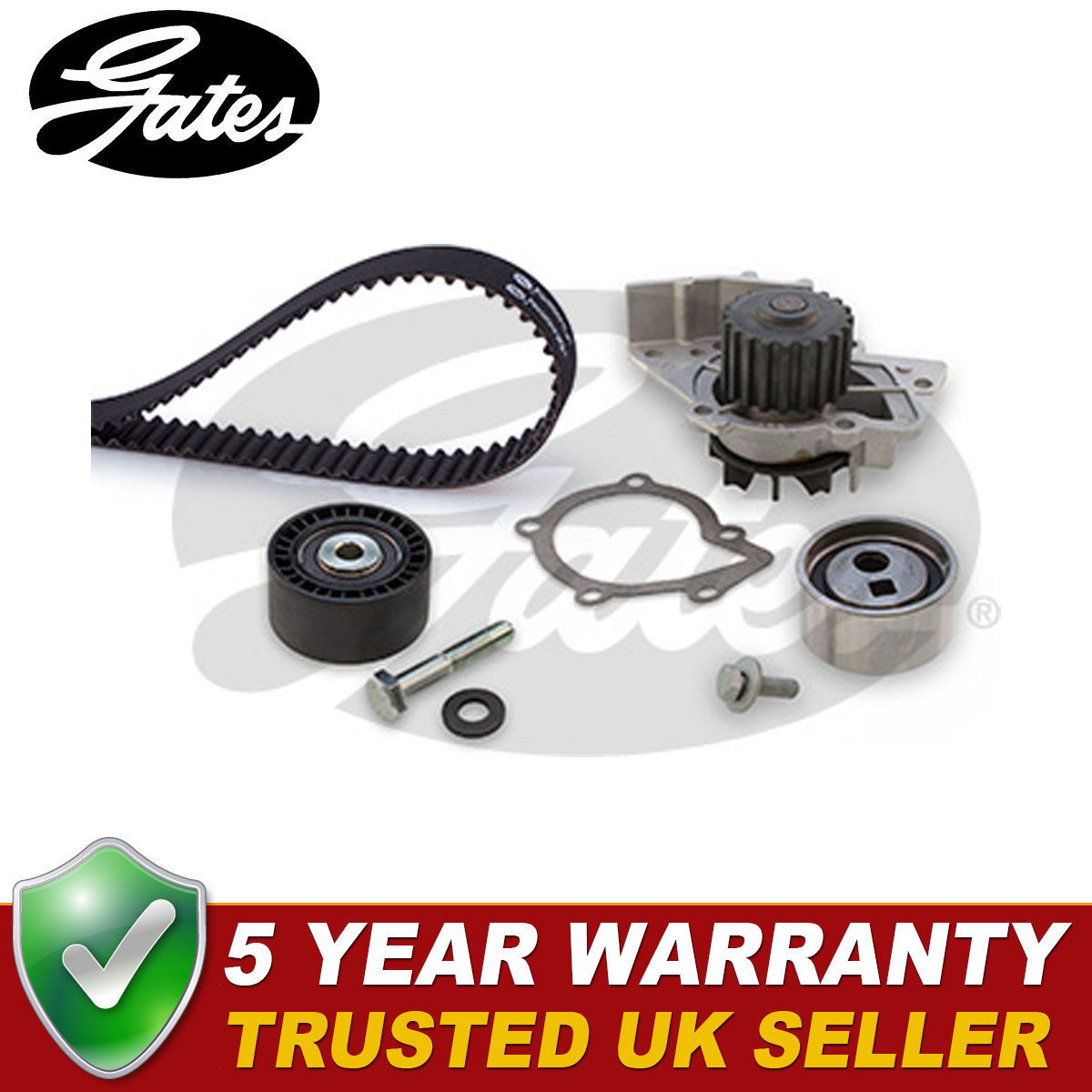 Gates Timing Cam Belt Water Pump Kit Fits Citroën 2.0 HDI 2CP eBay