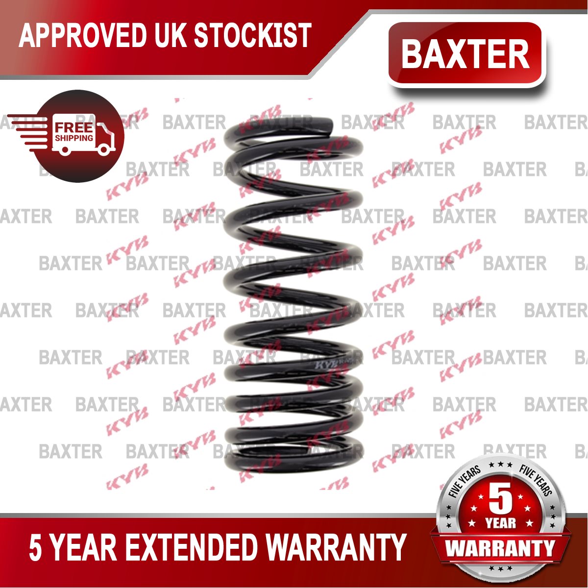 Fits Kia Sedona 1999-2005 2.5 2.9 CRDi TD Baxter Rear Coil Spring ...