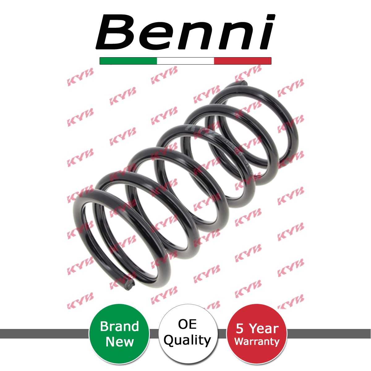 Spring Rear Td Coil Spring Rear Benni Fits Ford Granada 1991-1994 2.0 2.4 D 2.5 TD 2.9 ...