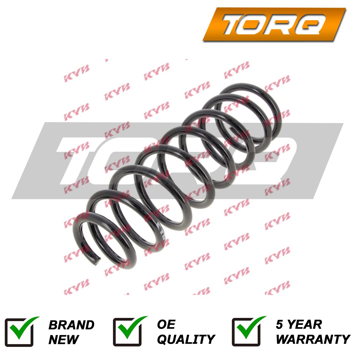 Spring Rear Td Coil Spring Rear Torq Fits Toyota Avensis 1997-2003 1.6 1.8 2.0 D TD #3 ...