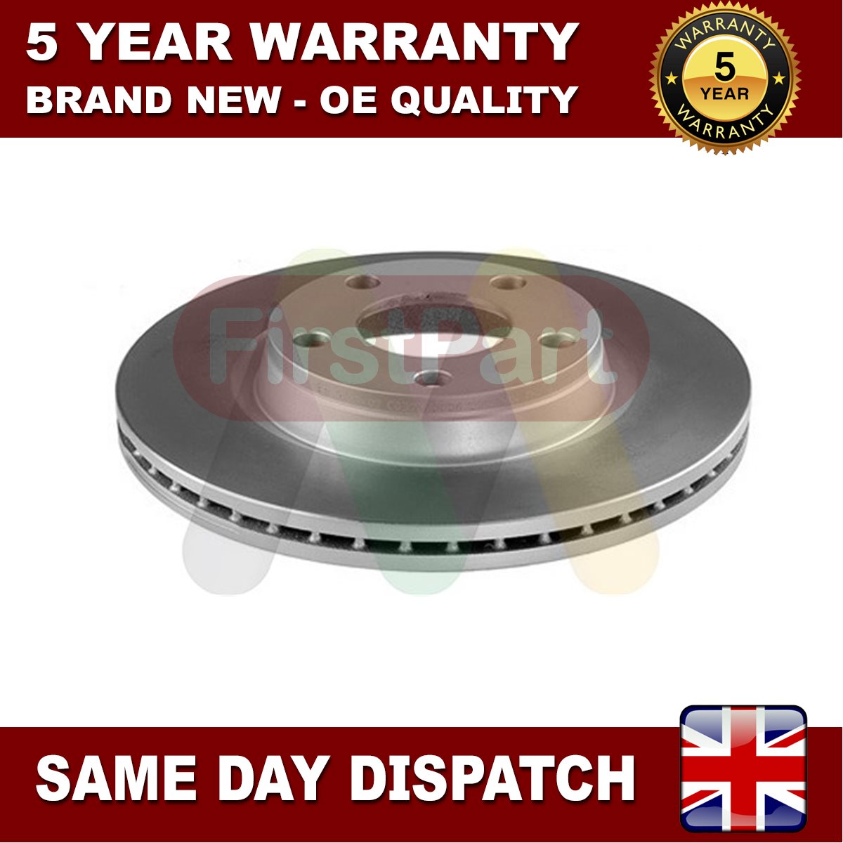 Fits Audi A4 1995-2008 + Other Models Firstpart Front 1x Brake Disc