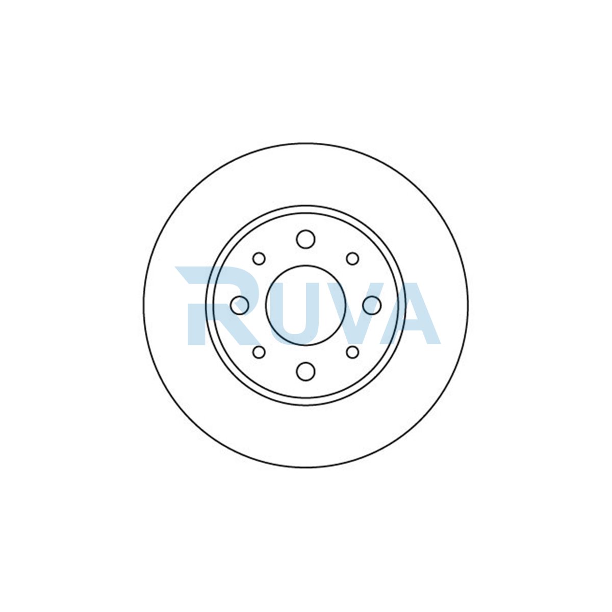 Fits Ford Ka 2008-2014 1.0 1.2 D dCi 1.4 Ruva Front 1x Brake Disc
