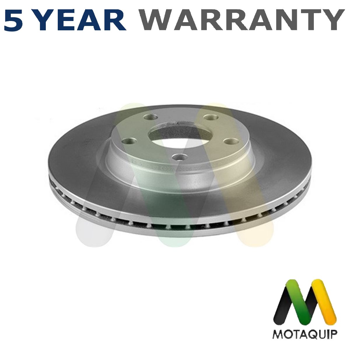 Motaquip Front 1x Brake Disc Fits Audi A4 1995-2008 + Other Models