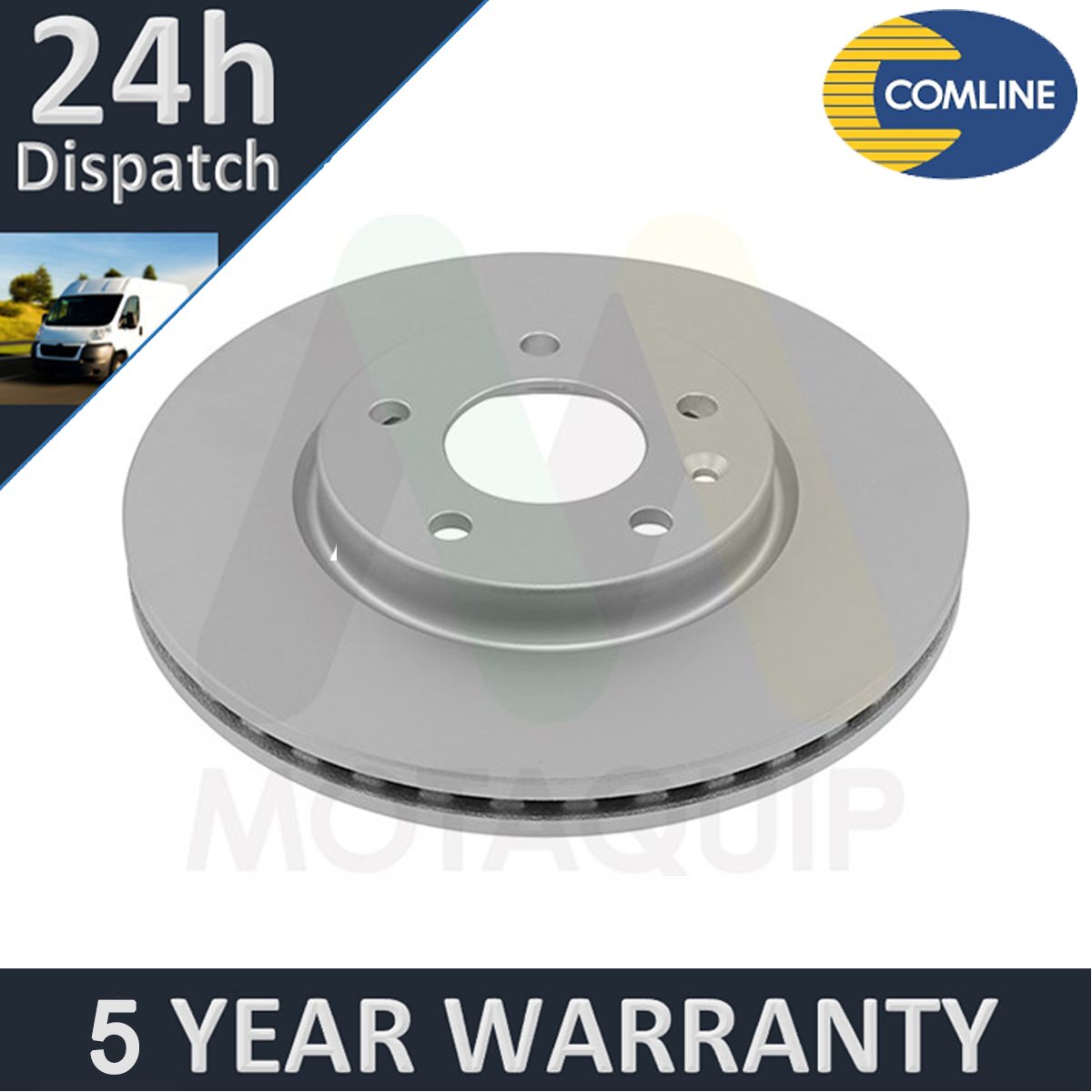 Fits Opel Insignia 2017- Vauxhall Insignia 2017- Motaquip Front 1x Brake Disc