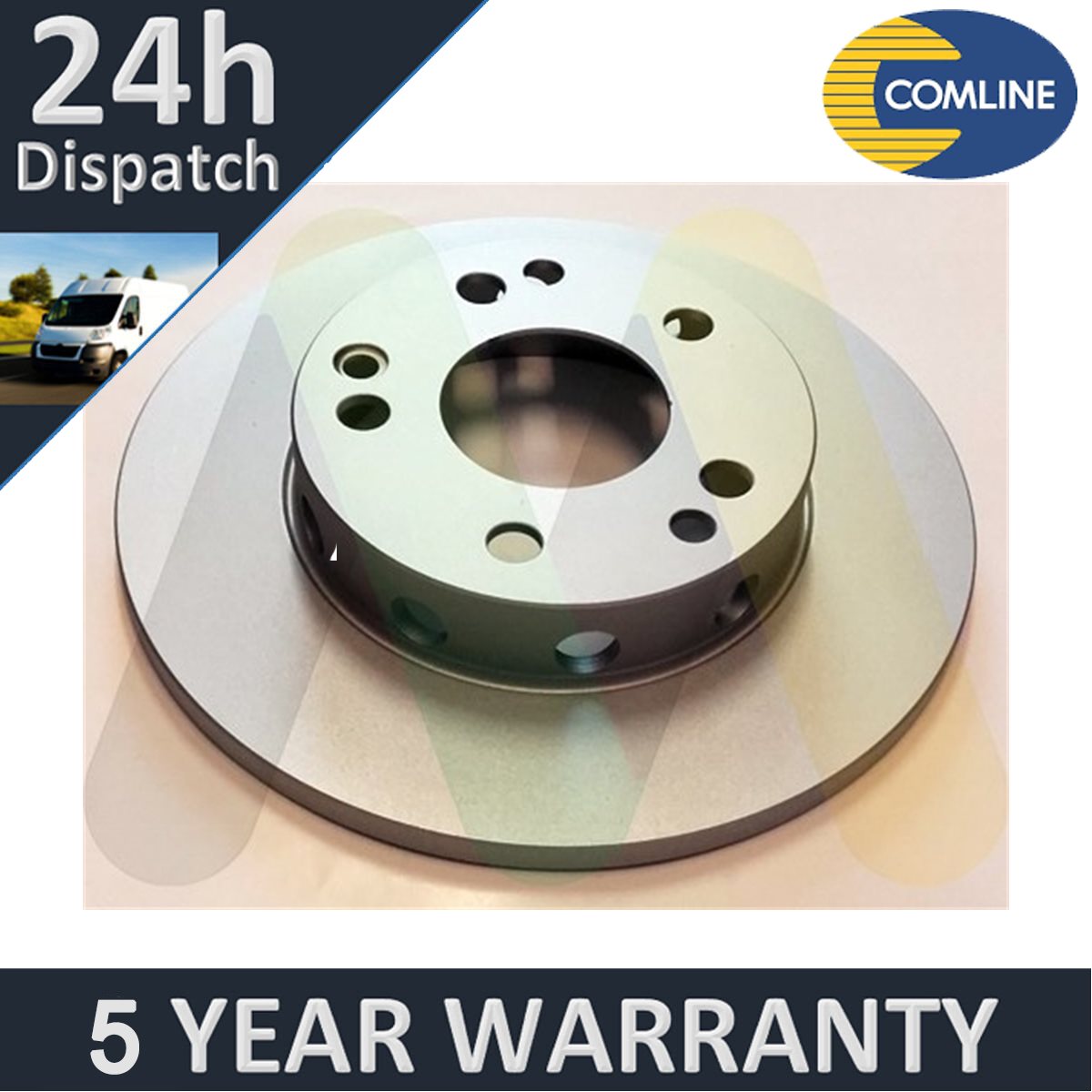 Fits Mercedes 190 1982-1993 + Other Models Motaquip Front 1x Brake Disc