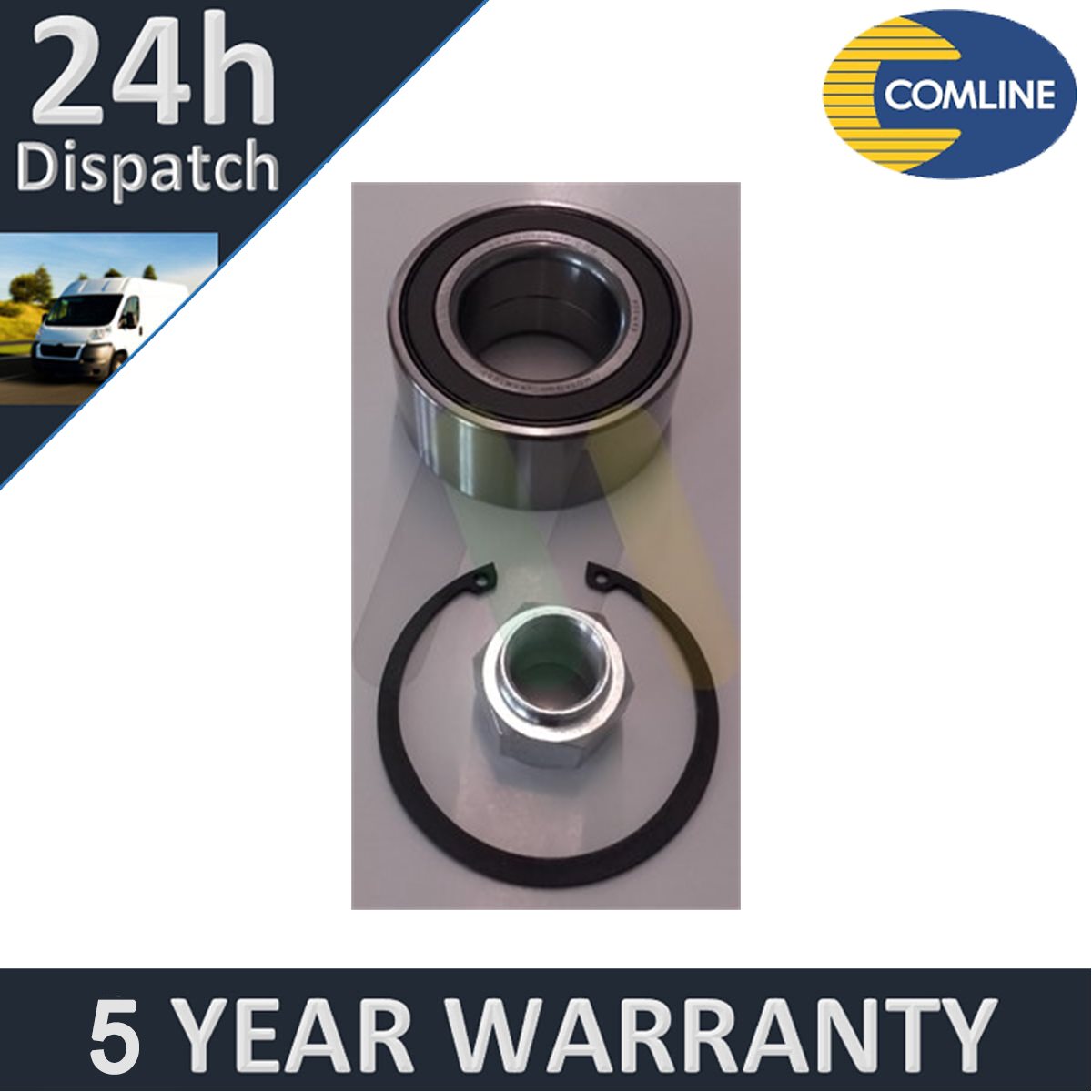 Fits Peugeot 1007 2007- Motaquip Front Wheel Bearing Kit 335092 335086 ...