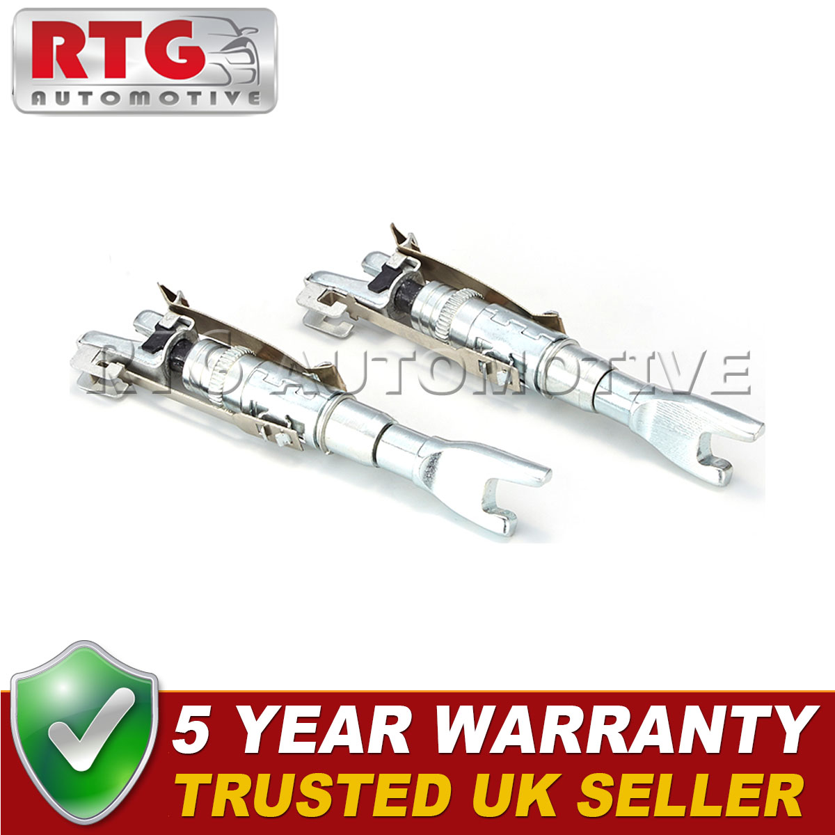 Rear Left + Right Pair of Brake Shoe Adjusters for Citroen Ford Peugeot