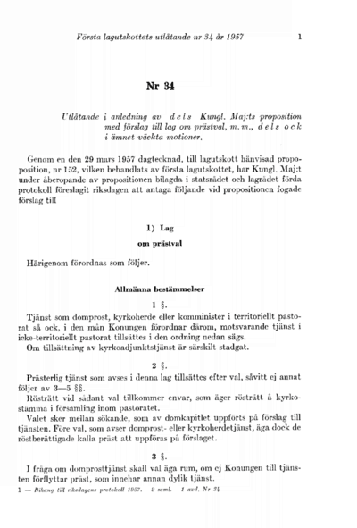 Omslaget till bet. 1957:L1U34