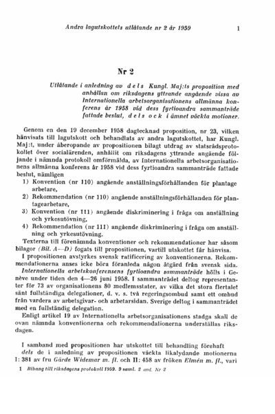 Omslaget till bet. 1959:L2U2