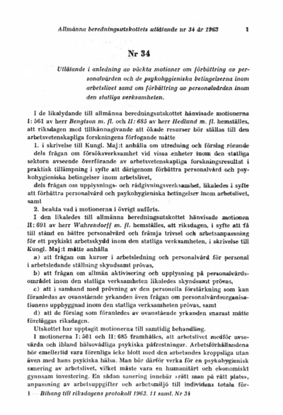 Omslaget till bet. 1963:ABU34