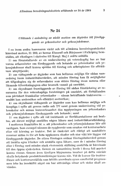 Omslaget till bet. 1964:ABU24