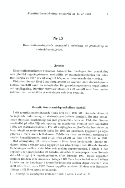 Omslaget till bet. 1968:KU15