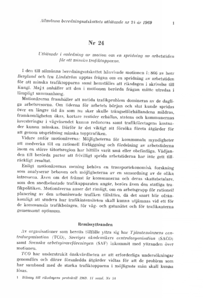 Omslaget till bet. 1969:ABU24