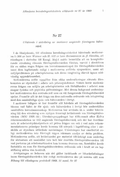 Omslaget till bet. 1969:ABU27