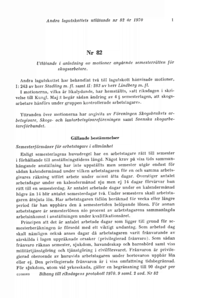 Omslaget till bet. 1970:L2U82