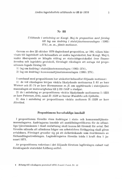 Omslaget till bet. 1970:L2U88