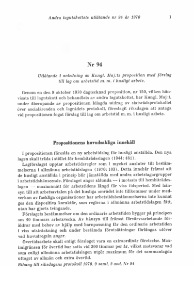 Omslaget till bet. 1970:L2U94