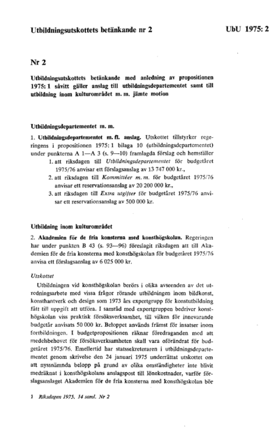 Omslaget till bet. 1975:UbU2