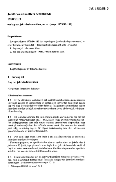 Omslaget till bet. 1980/81:JoU3