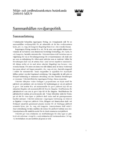 Omslaget till bet. 2000/01:MJU9