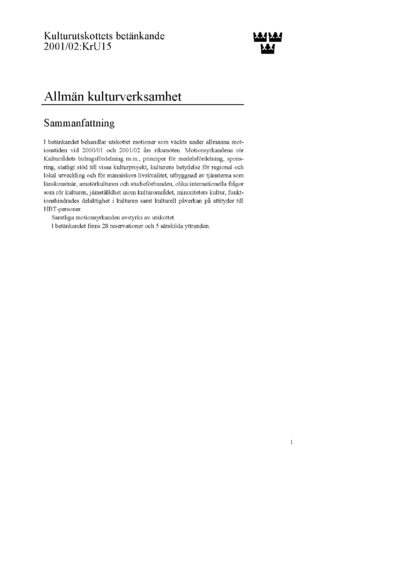 Omslaget till bet. 2001/02:KrU15