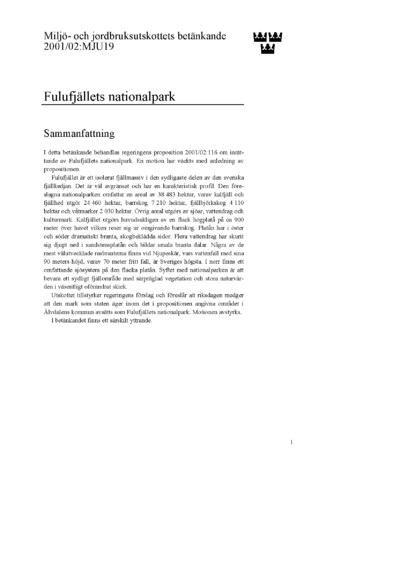 Omslaget till bet. 2001/02:MJU19