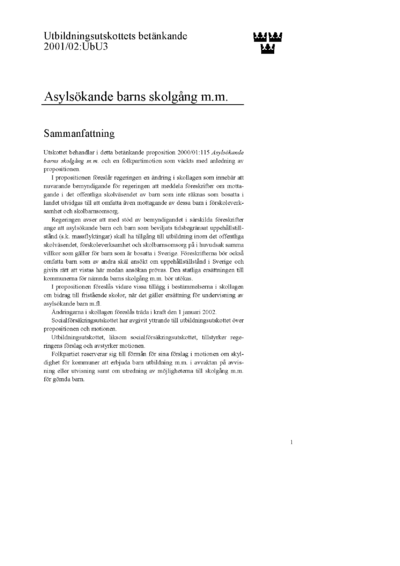 Omslaget till bet. 2001/02:UbU3