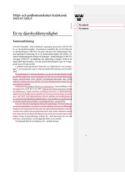 Omslaget till bet. 2002/03:MJU5
